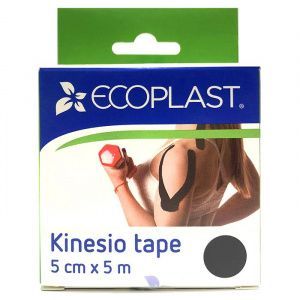 Кинезио Тейп Ecoplast 5cм*5м черный