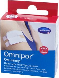 Пластырь OMNIPOR 1,25*5  №1