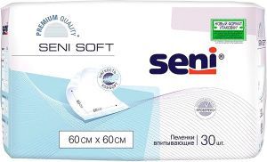 Пеленка впитыв. Seni Soft  60х60, №30