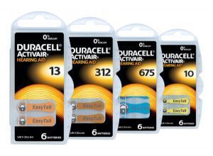 Батарейка Duracell к слух.аппарату тип13