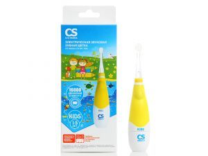 Щетка зубная электрическая CS Medica CS-561Kids желтая