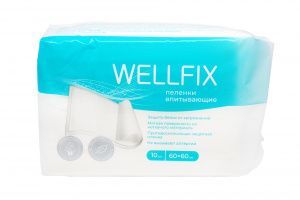 Пеленка впитыв Wellfix 60х60 №10